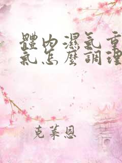 体内湿气重有口气怎么调理