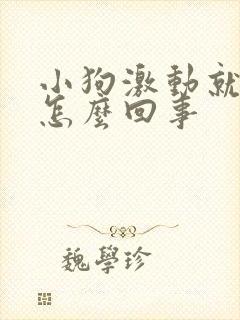 小狗激动就滴尿怎么回事