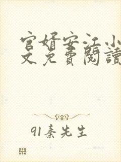 官婿安江小说全文免费阅读无弹窗