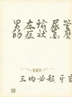 男左输尿管结石的症状怎么治疗