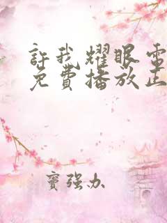 许我耀眼电视剧免费播放正片