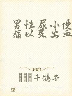 男性尿小便有刺痛以及出血是怎么回事