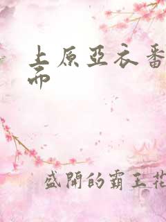 上原亚衣番号封面