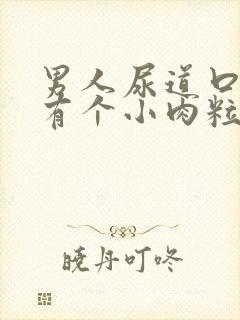 男人尿道口边上有个小肉粒