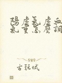 阳虚气虚血虚湿气重怎么调理