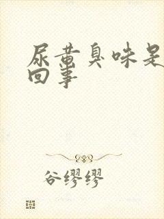 尿黄臭味是怎么回事