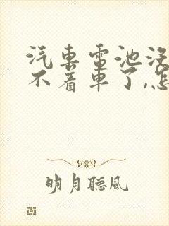 汽车电池没电打不着车了,怎么办?