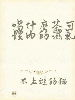 喝什么茶可以去体内的湿气