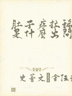 肚子疼拉稀想吐是什么出问题了