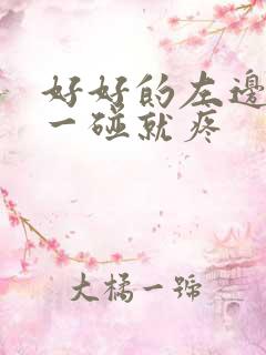 好好的左边睾丸一碰就疼