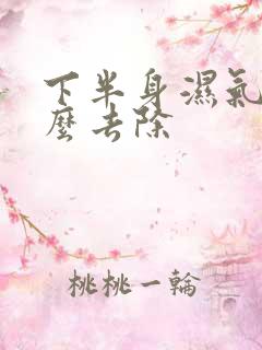 下半身湿气重怎么去除