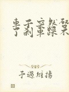 车子突然启动不了刹车踩不动