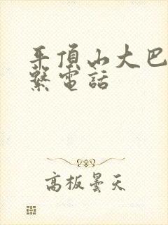 平顶山大巴车联系电话