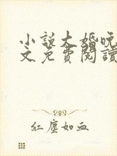 小说大婚晚成全文免费阅读