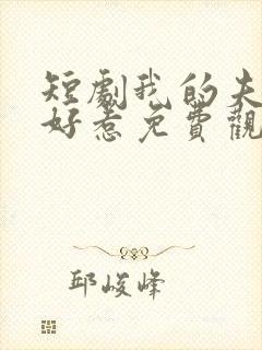 短剧我的夫人不好惹免费观看