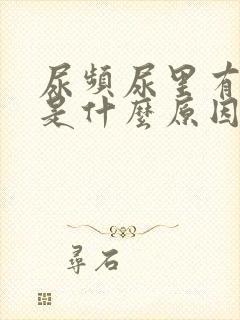 尿频尿里有泡沫是什么原因