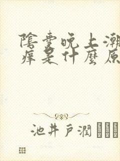 阴囊晚上潮湿瘙痒是什么原因造成的