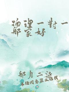 物理一对一辅导哪家好