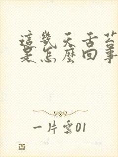 这几天舌苔厚黄是怎么回事