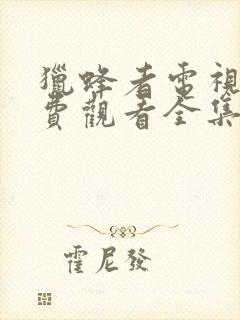 猎蜂者电视剧免费观看全集