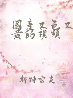 国产又色又爽又黄的视频