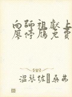 向师祖献上咸鱼廖停雁免费阅读完整版