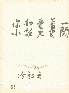 你却爱着一个他小说免费阅读