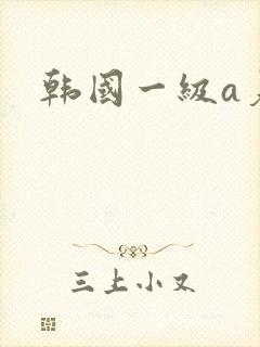 韩国一级a爰片