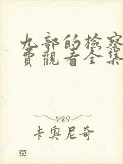 九部的检察官免费观看全集