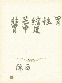 非萎缩性胃炎全胃中度