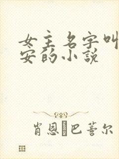 女主名字叫苏念安的小说