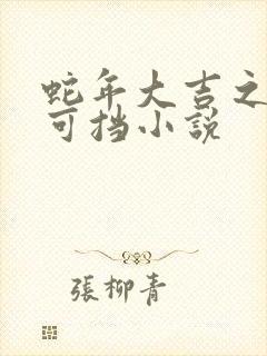 蛇年大吉之婚不可挡小说