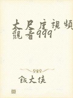 大尺度视频在线观看999