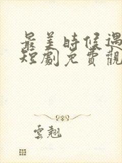 最美时候遇见你短剧免费观看魏语娴