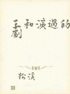 王和演过的电视剧