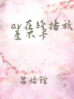 av在线播放国产不卡