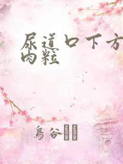 尿道口下方有小肉粒