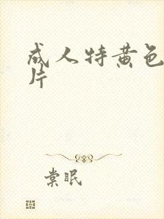 成人特黄色一级片