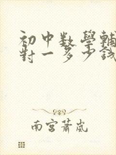 初中数学辅导一对一多少钱