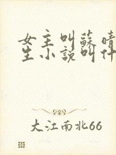 女主叫苏晴的重生小说叫什么名字