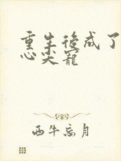 重生后成了皇叔心尖宠