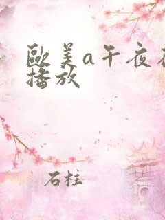 欧美a午夜在线播放