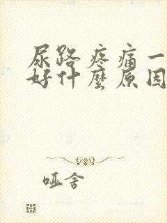 尿路疼痛一直不好什么原因