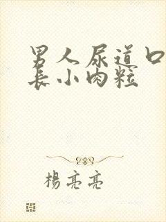 男人尿道口两边长小肉粒