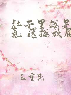 肚子里总是有胀气 还总放屁