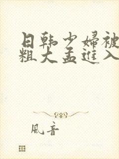 日韩少妇被黑人粗大孟进入