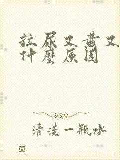 拉尿又黄又臭是什么原因