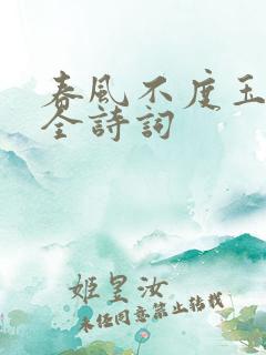 春风不度玉门关全诗词