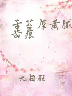 舌苔厚黄腻边有齿痕