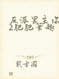 反派男主你好坏2肥肥笔趣